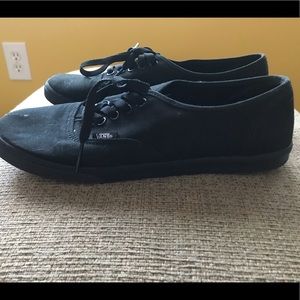 vans low top - Black